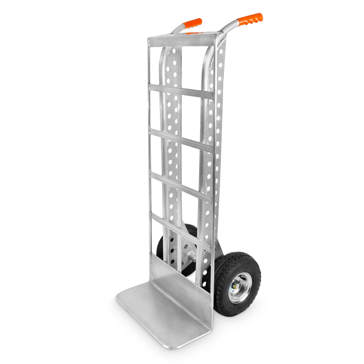 Diable industriel DG-800 en aluminium capacité 800 lb vue de face