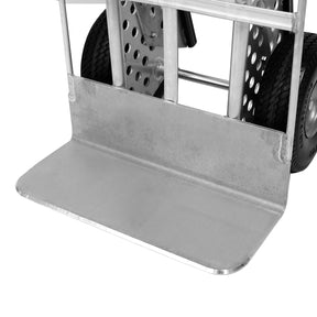 Palette surdimensionnée en aluminium pour diable industriel Dollygo